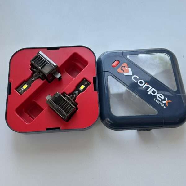 Car LED lights in car hub