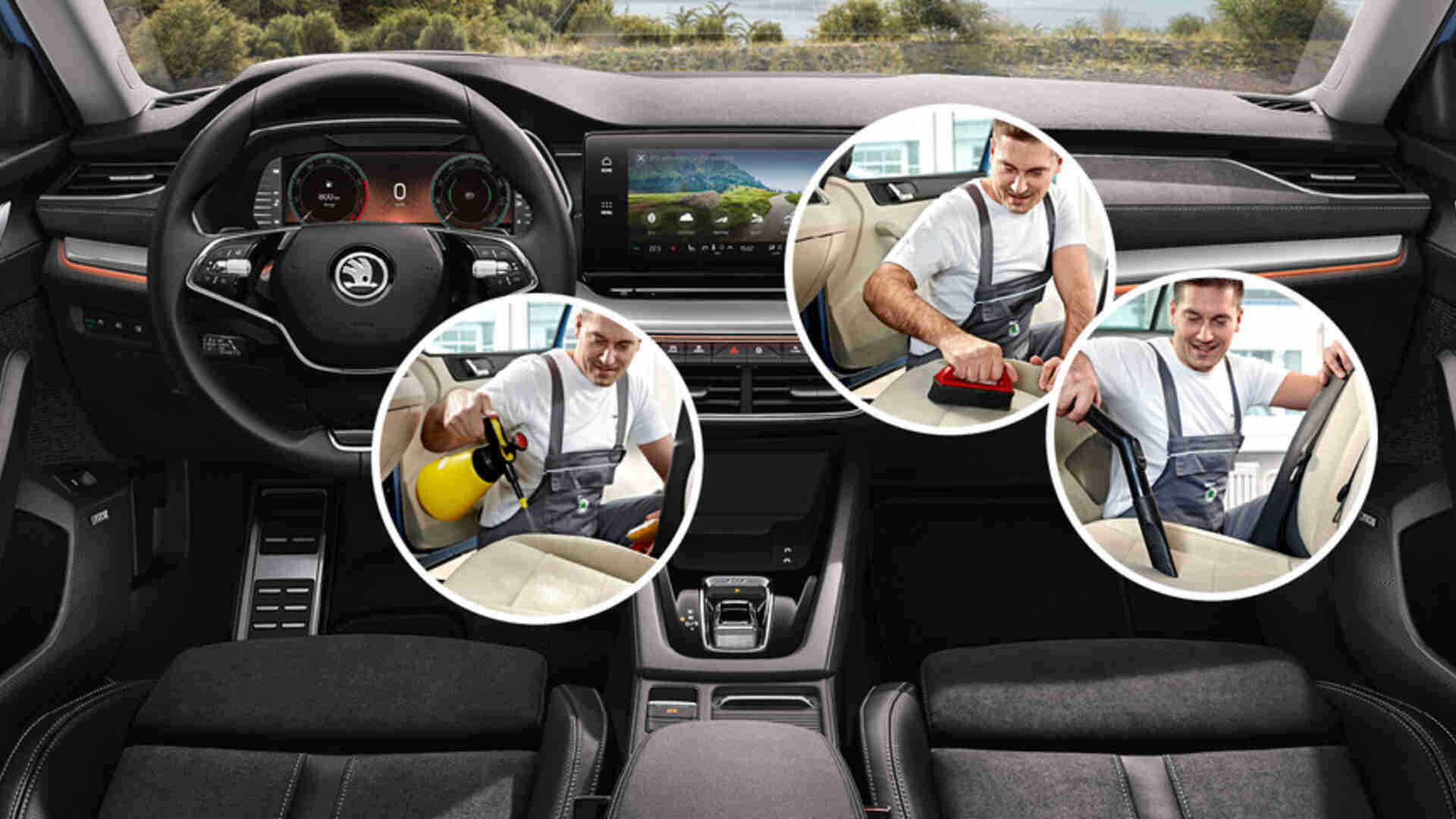 Car Interior Deep Cleaning - CarHub Dubai