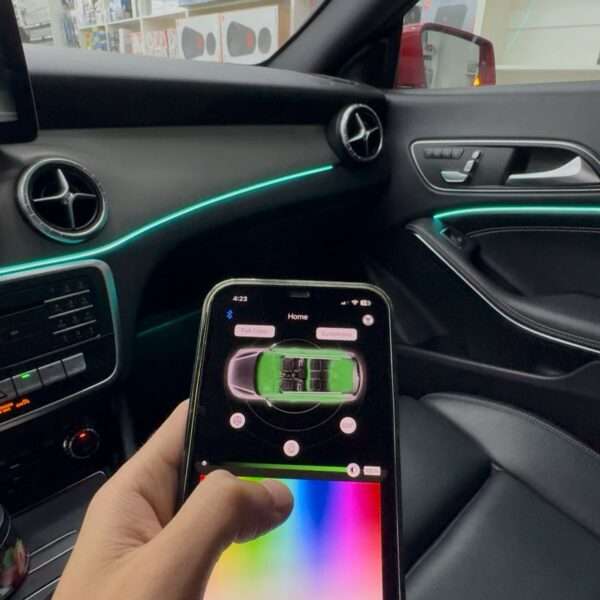 ambient lights car hub