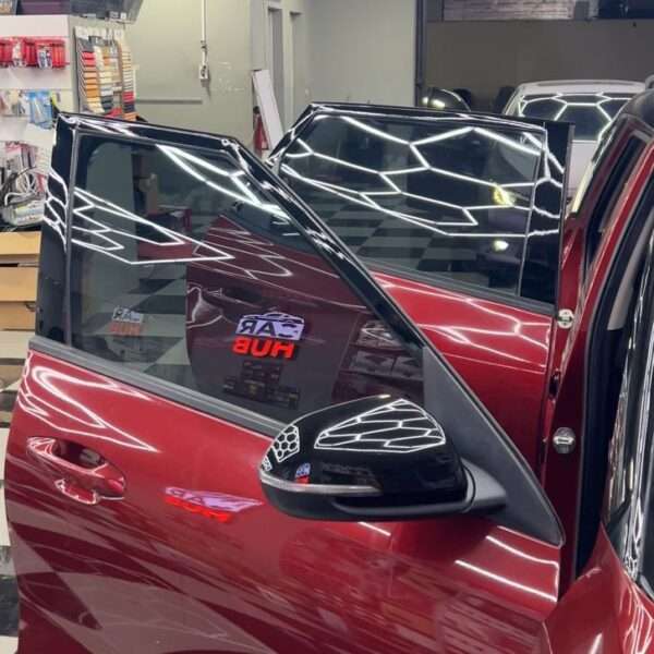 Car tinting in car hub