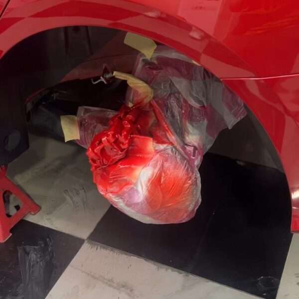 Car rim painting in dubai